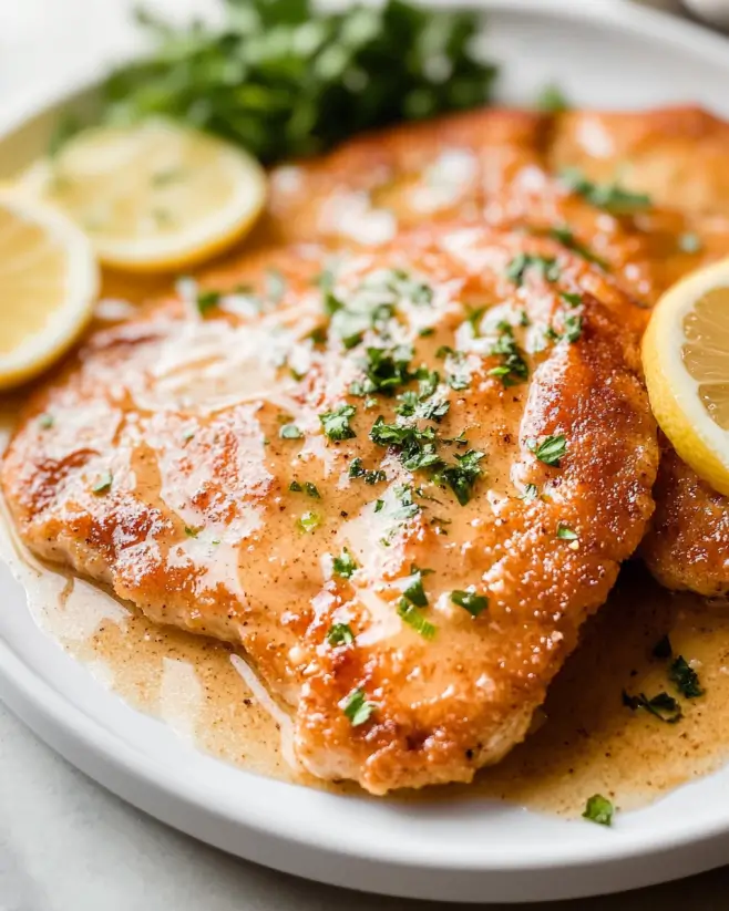 Parmesan Chicken Cutlets in Lemon Butter Sauce: Discover a Delightful Recipe!