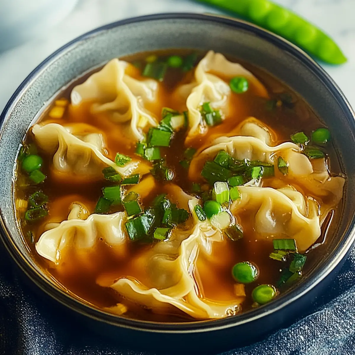 Delicious Potsticker Soup for a Cozy Weeknight Dinner