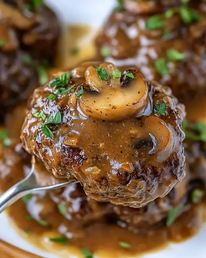 Savory Salisbury Steak with Mushroom Gravy Recipe Revealed!