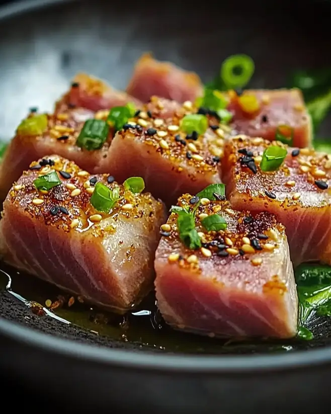 Seared Sesame Ginger Tuna: Effortless Elegance at Home