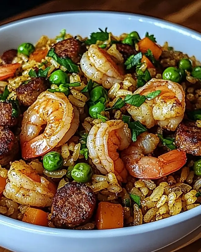 Spicy Shrimp and Sausage Dirty Rice Recipe Revealed!