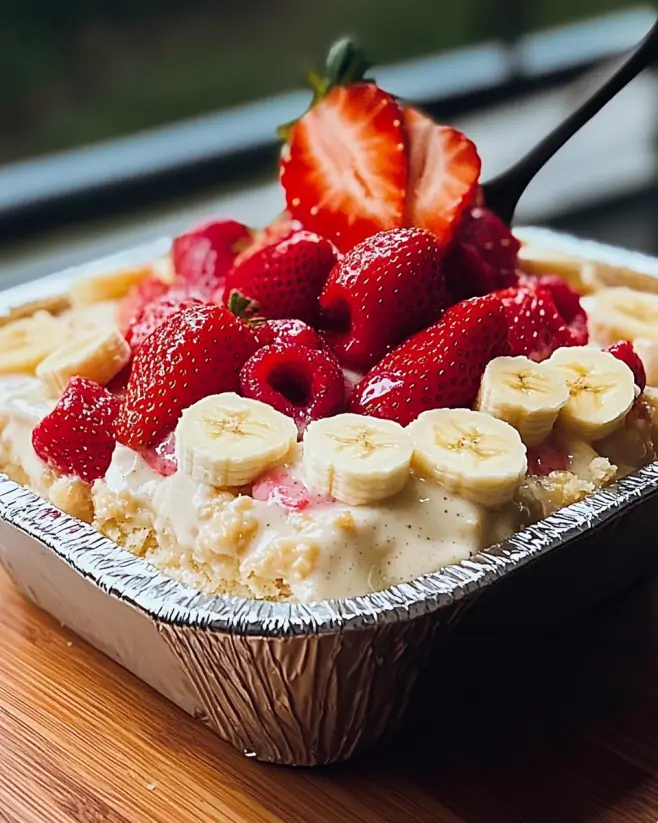 Strawberry Banana Pudding Delight: A Simple Recipe to Savor!