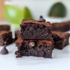 Dark Chocolate Avocado Brownies