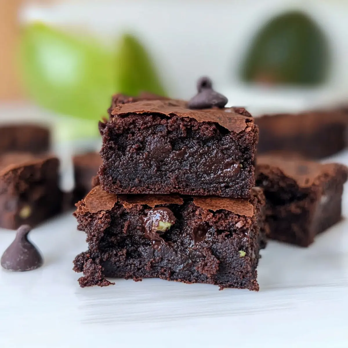 Decadent Dark Chocolate Avocado Brownies You’ll Love