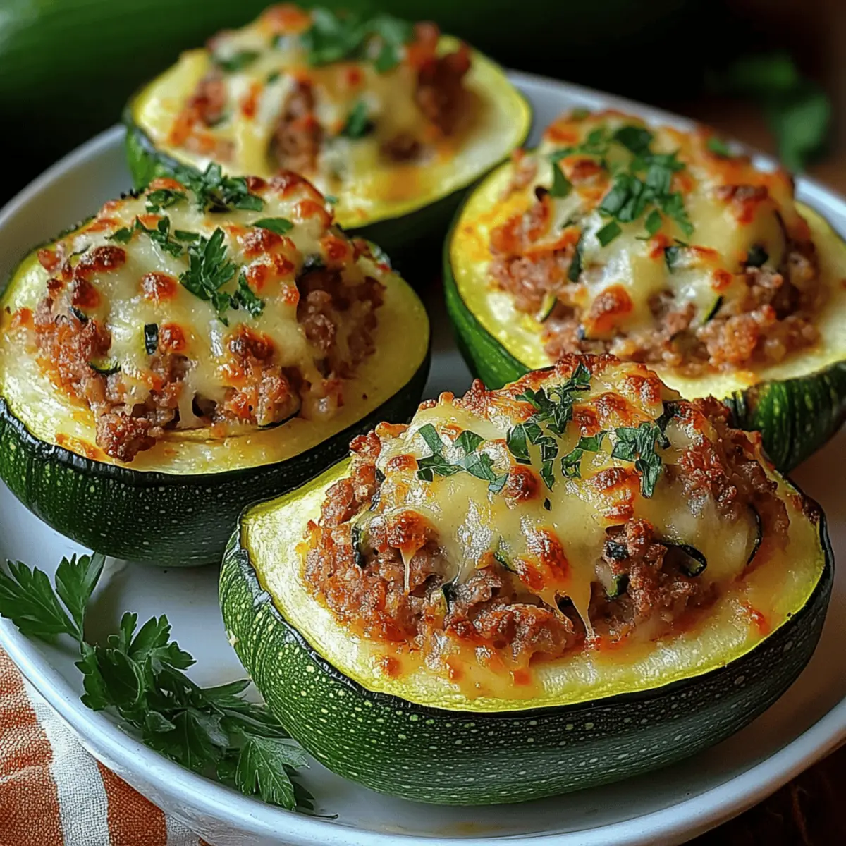 Deliciously Healthy Stuffed Zucchini That Everyone Will Love