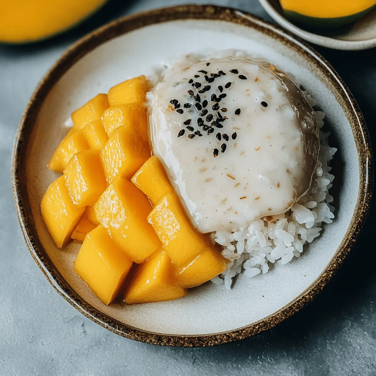 Delicious Mango Sticky Rice: A Sweet Taste of Thailand