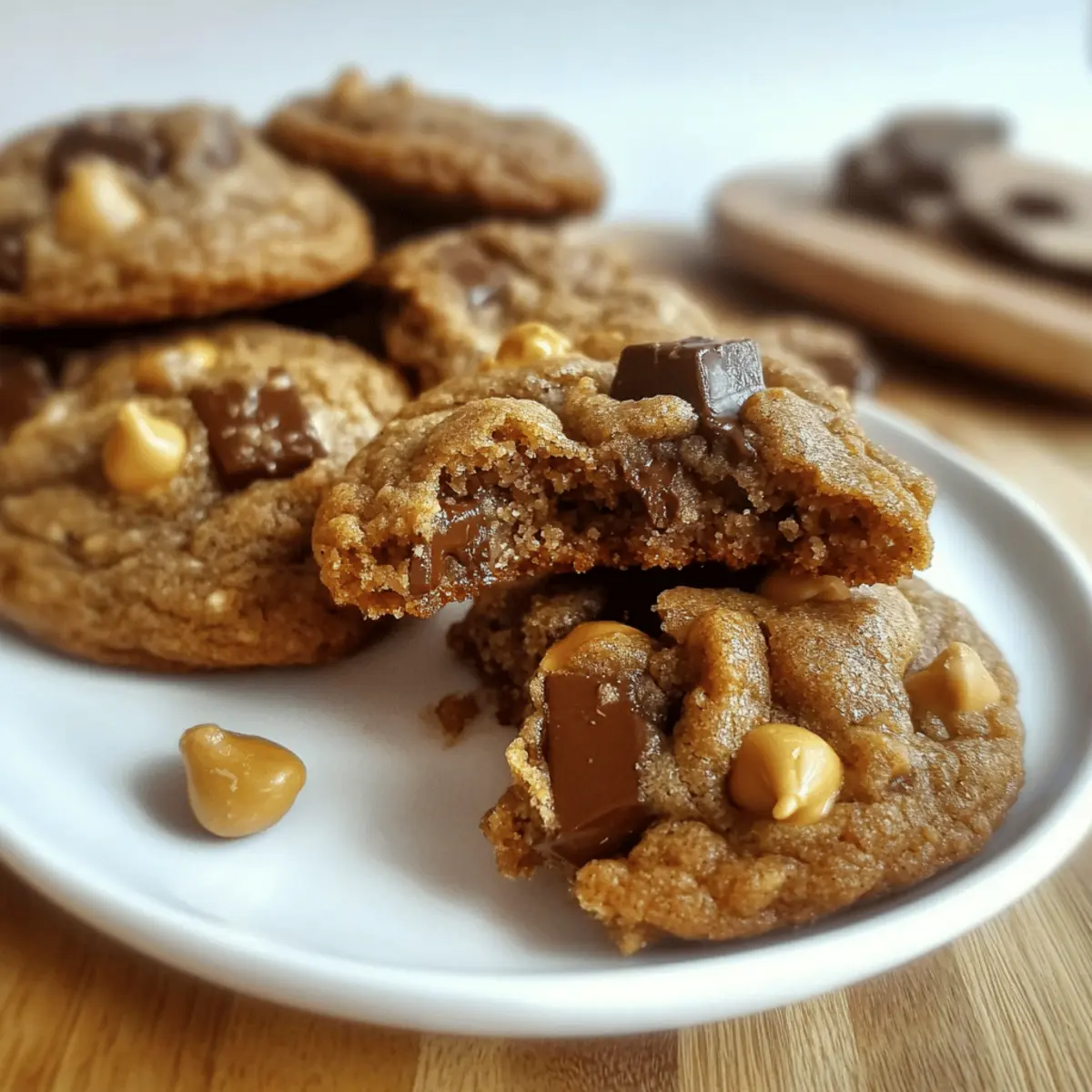 Toffee & Milk Chocolate Peanut Butter Cookies You'll Love
