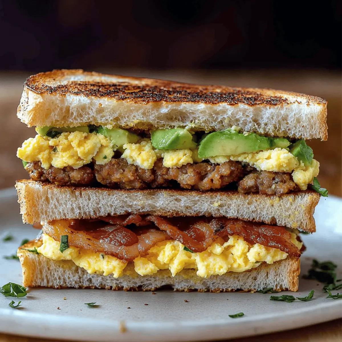 Breakfast Club Sandwich