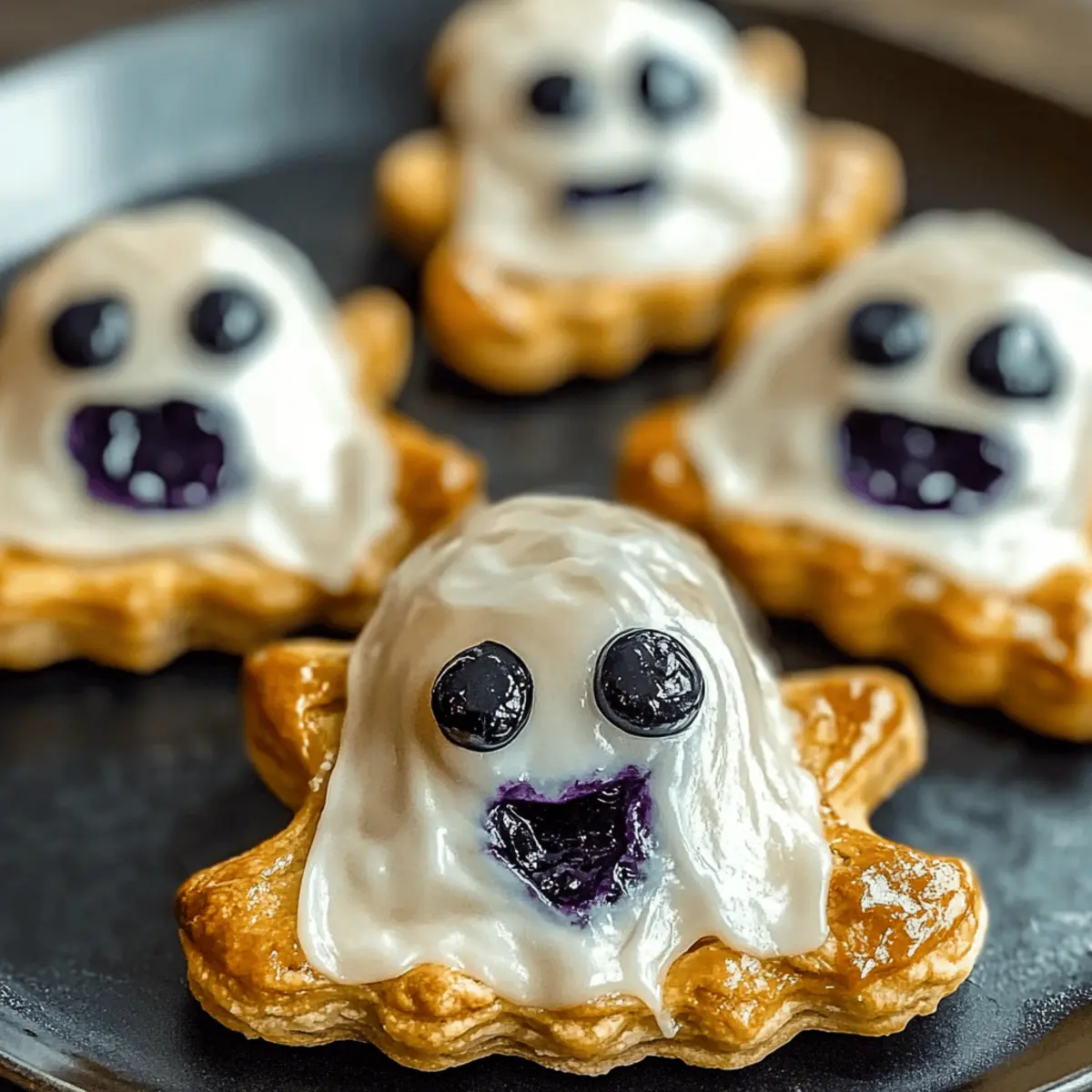 Spooky & Cute Ghost Pop Tarts