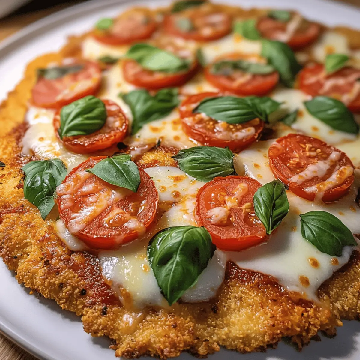 Chicken Crust Pizza