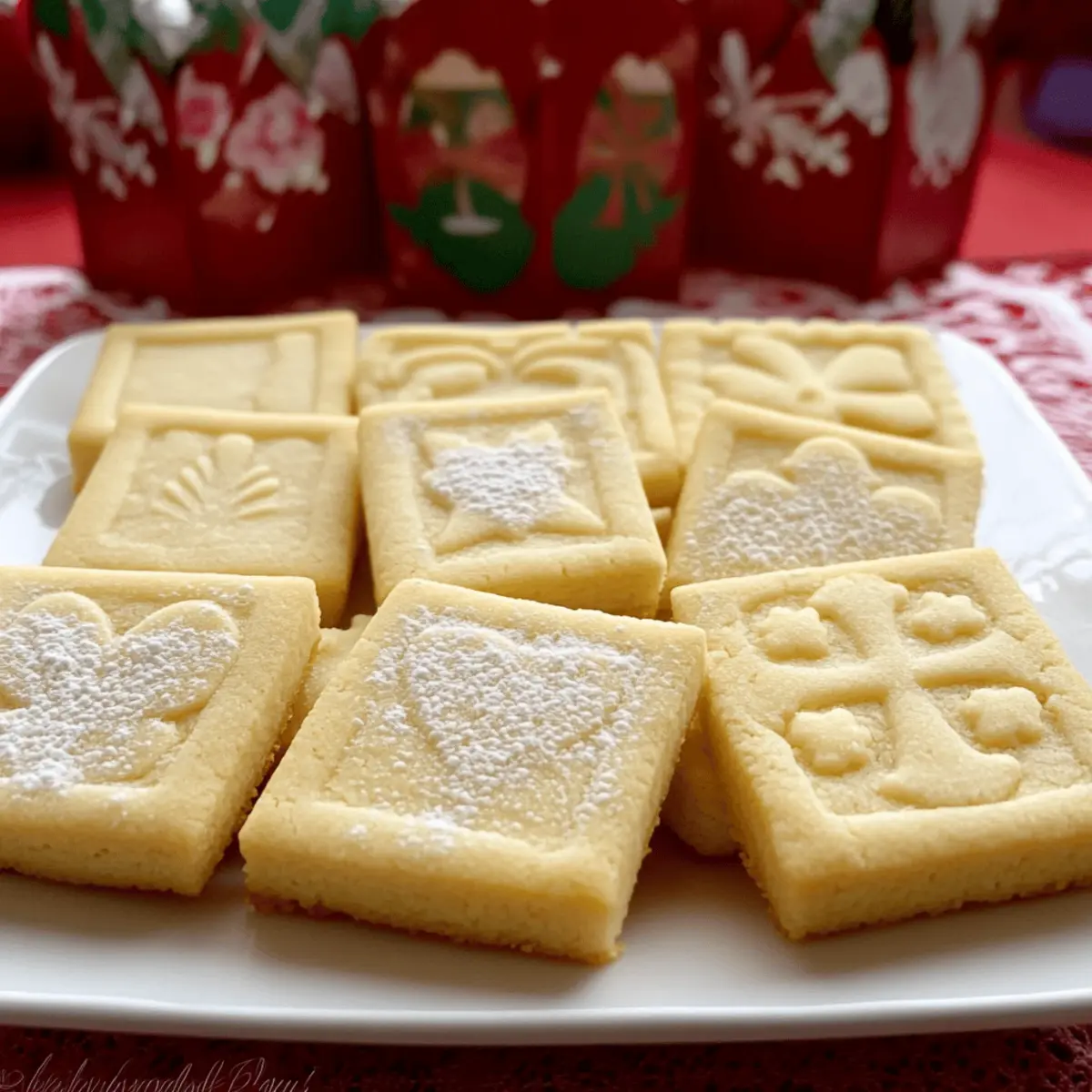Delicious Marzipan Shortbread Cookies for Your Holidays