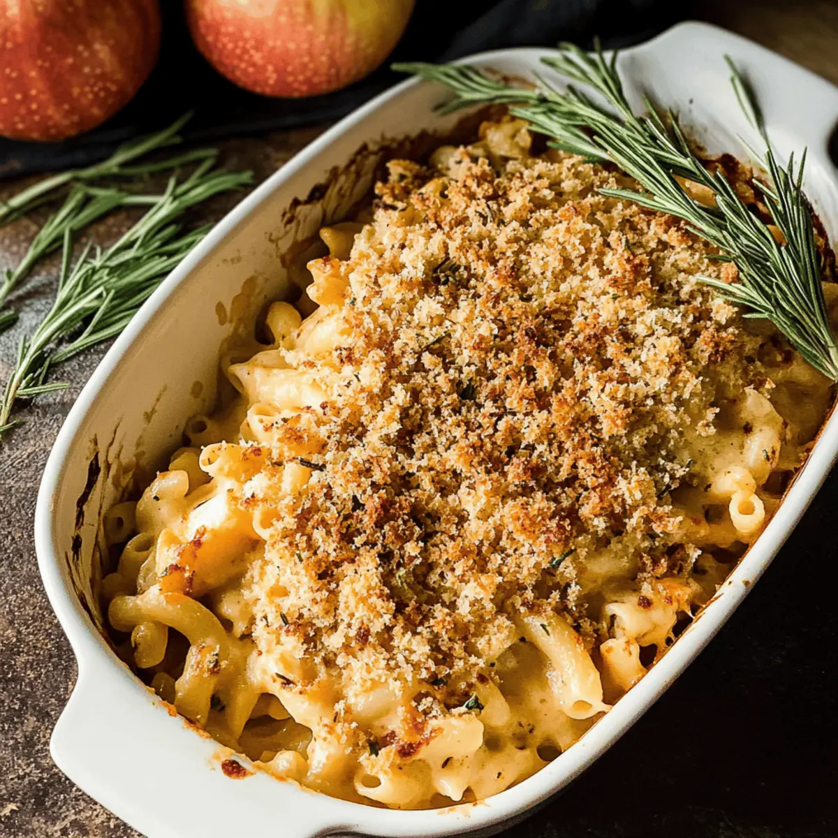 Pumpkin Apple Three Cheese Mac and Cheese for Cozy Fall Evenings