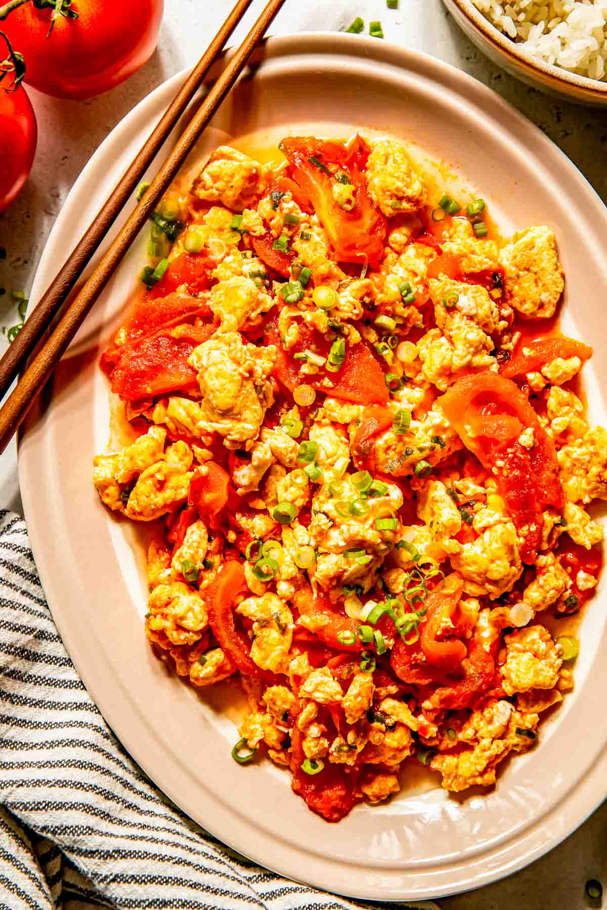 10-Minute Chinese Tomato Egg Stir Fry for Quick Comfort Food