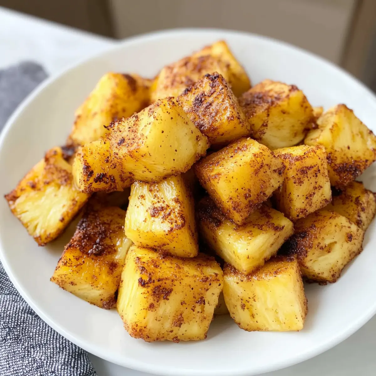 Air Fryer Pineapple: Sweet, Healthy Bliss in 25 Minutes