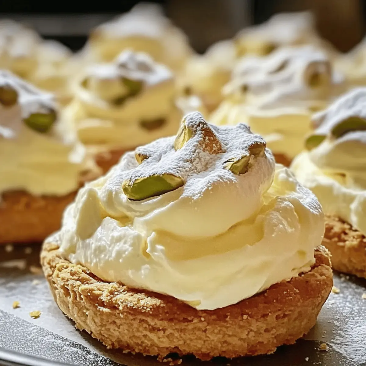 Limoncello Mascarpone Profiteroles: A Zesty Sweet Treat
