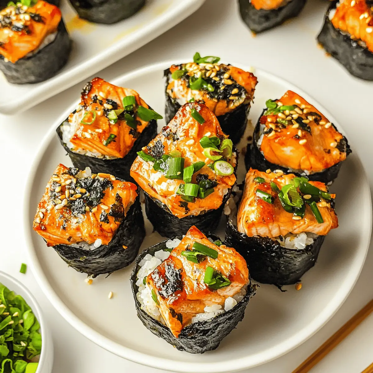Baked Salmon Sushi Cups: A Cozy, Savory Sushi Adventure
