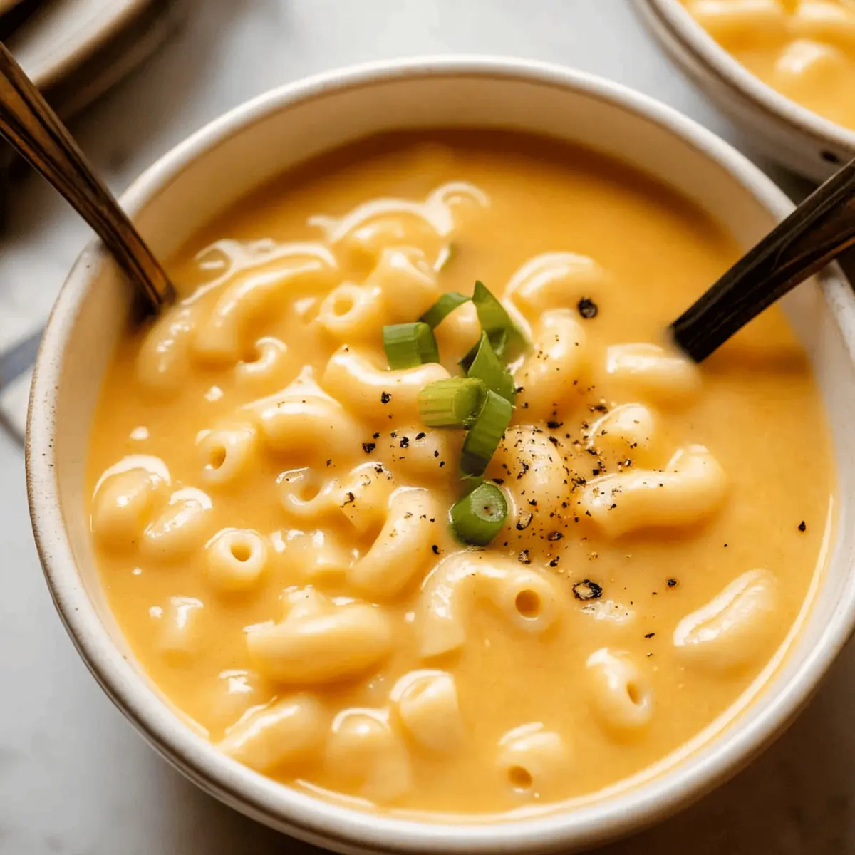 Creamy Mac and Cheese Soup That Warms Your Heart Fast