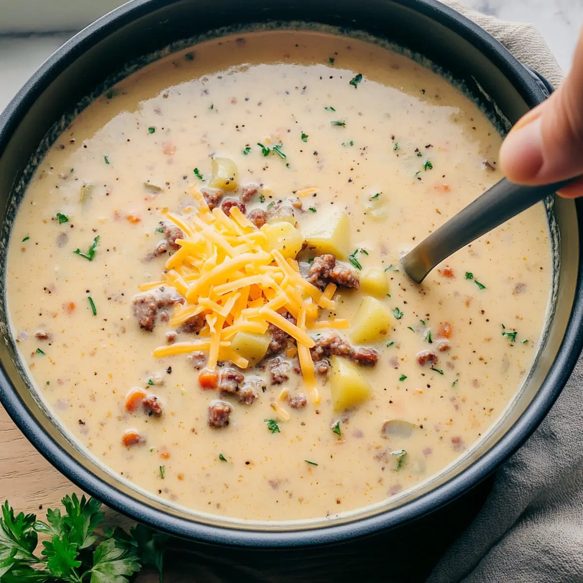 Creamy Sausage Potato Soup That Warms Your Soul