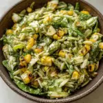 Grilled Corn Orzo Salad with Scallion Dill Dressing