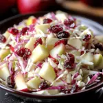 Cranberry Apple Coleslaw