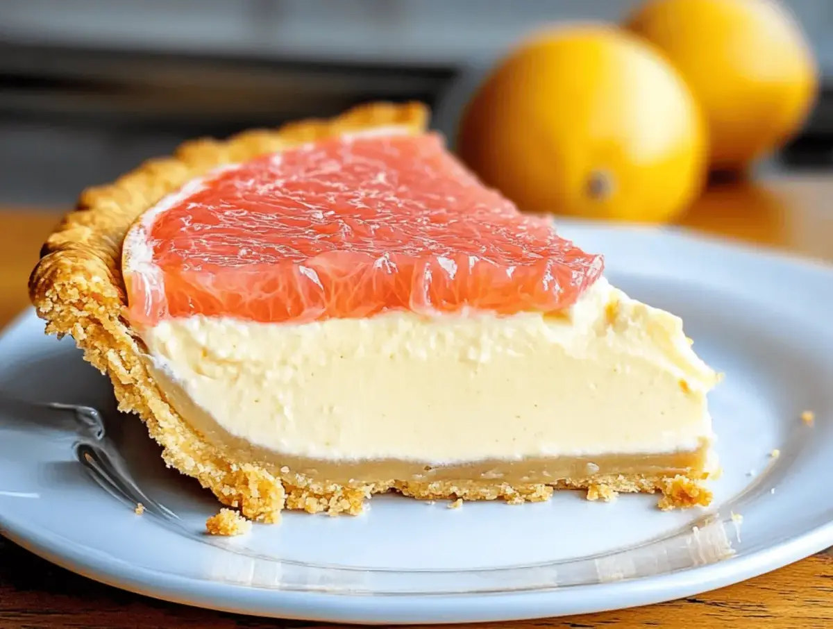 Refreshing Grapefruit Pie Recipe for a Sweet-Tangy Treat