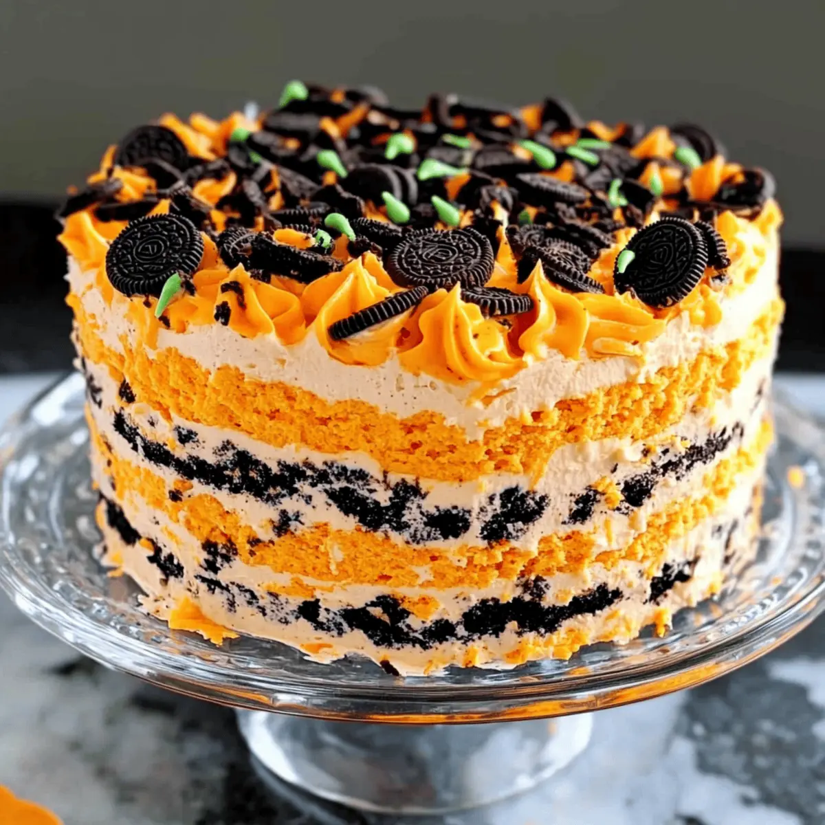 Deliciously Easy Halloween Icebox Cake for Spooky Celebrations