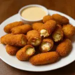 Stuffed Fried Pickles
