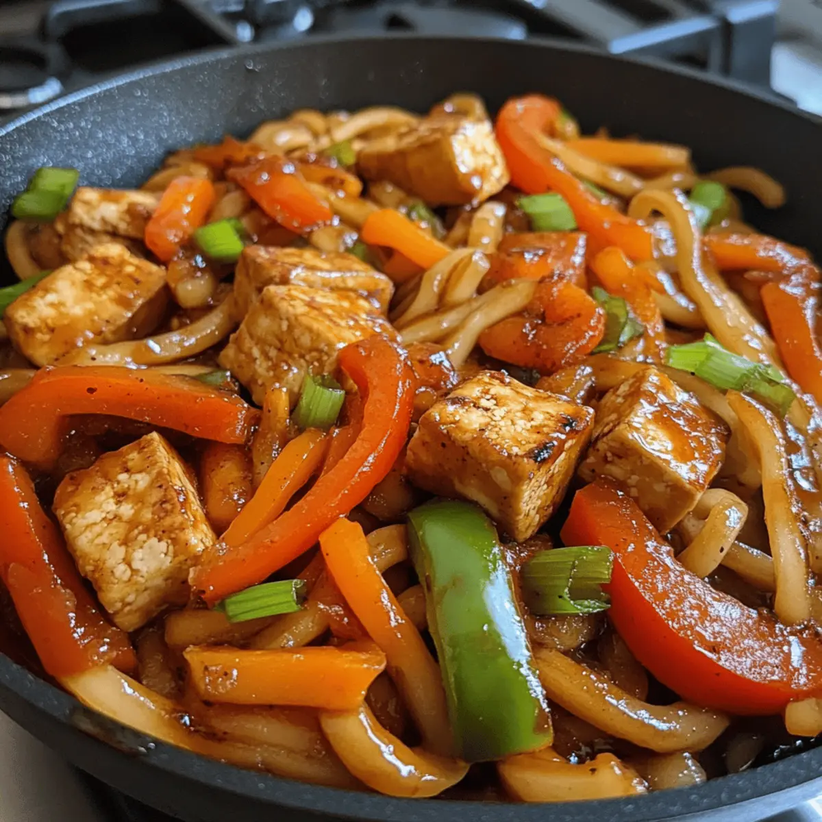 Delicious Yaki Udon: Quick Vegan Twist for Weeknight Dinners