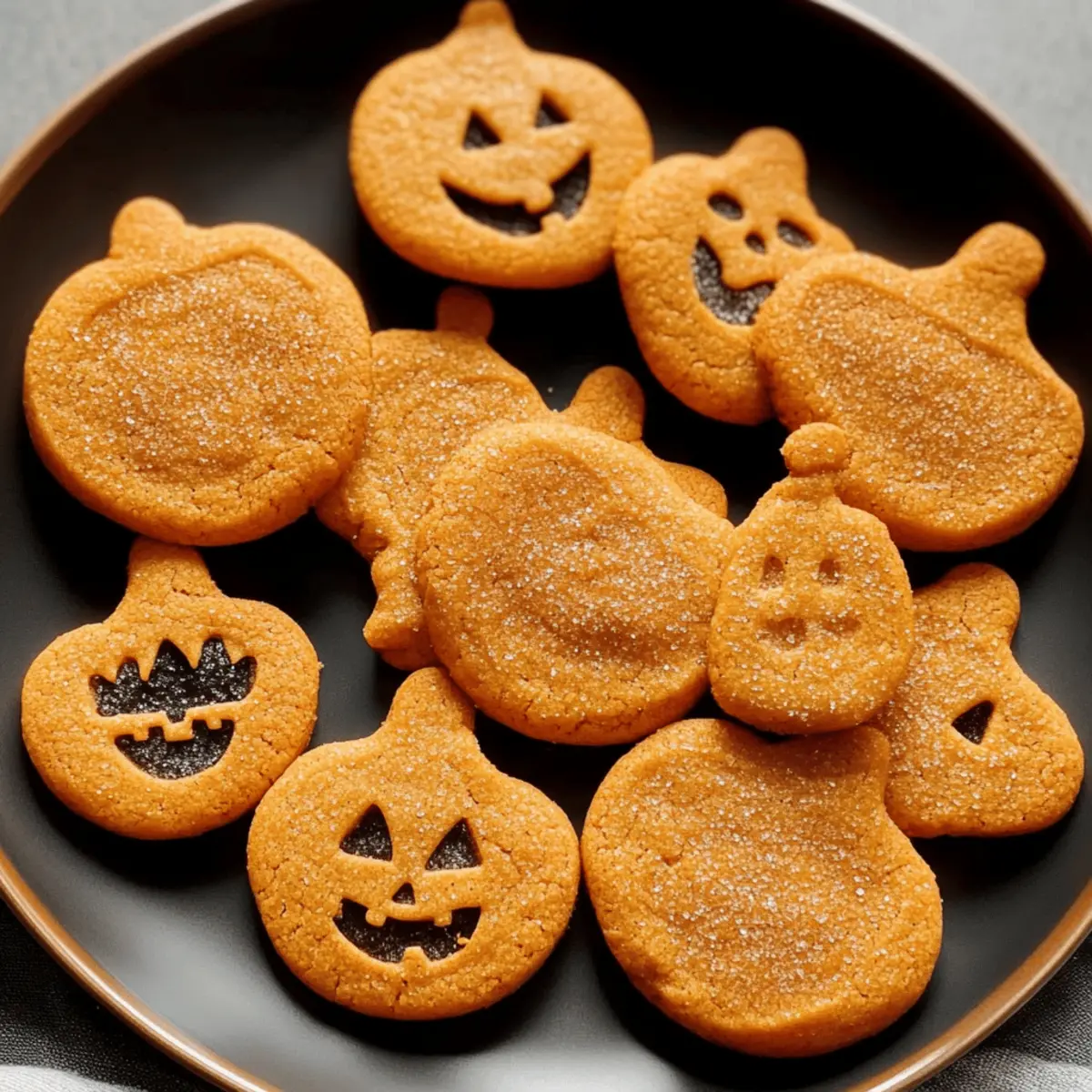 Soft Halloween Pumpkin Spice Cookies to Celebrate Fall