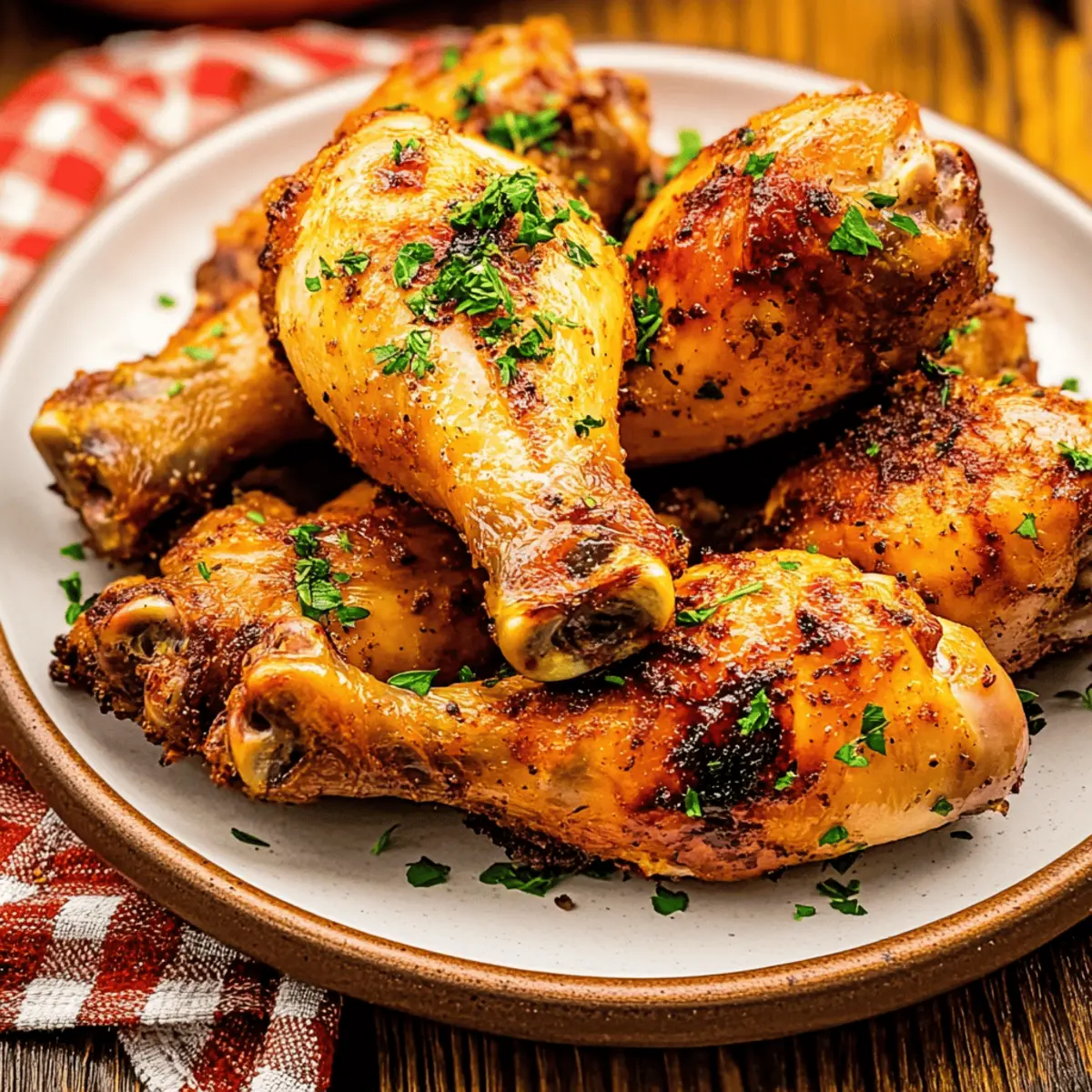 Baked Chicken Legs