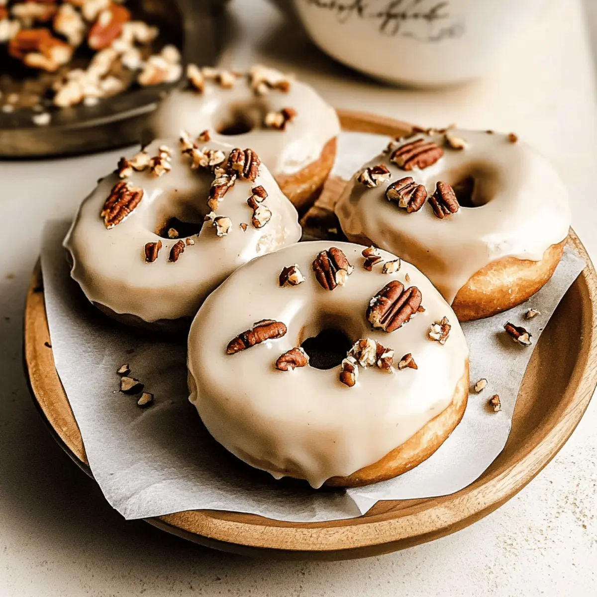 Glazed Maple Chai Donuts