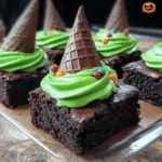 Wicked Witch Hat Brownies