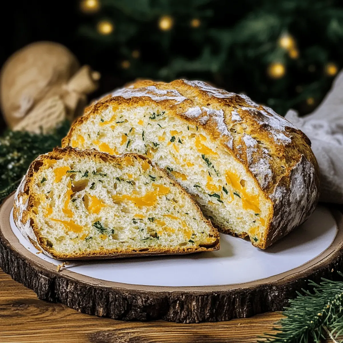 Cheddar and Herb Soda Bread: Savory Comfort in Every Slice