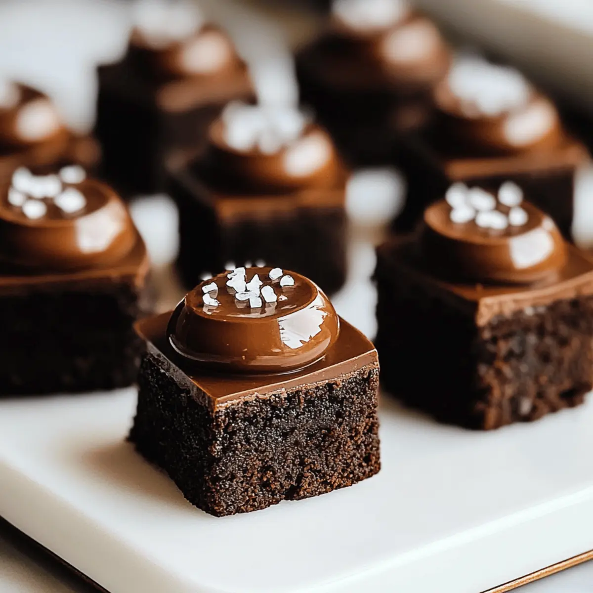 Brownie Petit Fours