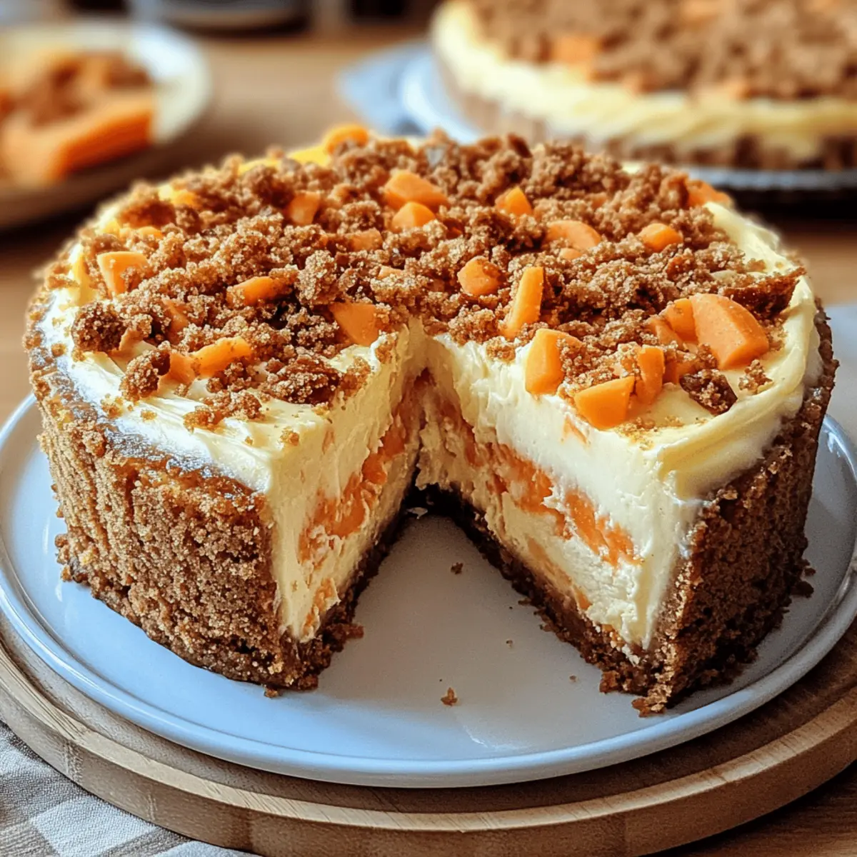 Carrot Cake Cheesecake: Indulgent Flavor in Every Slice