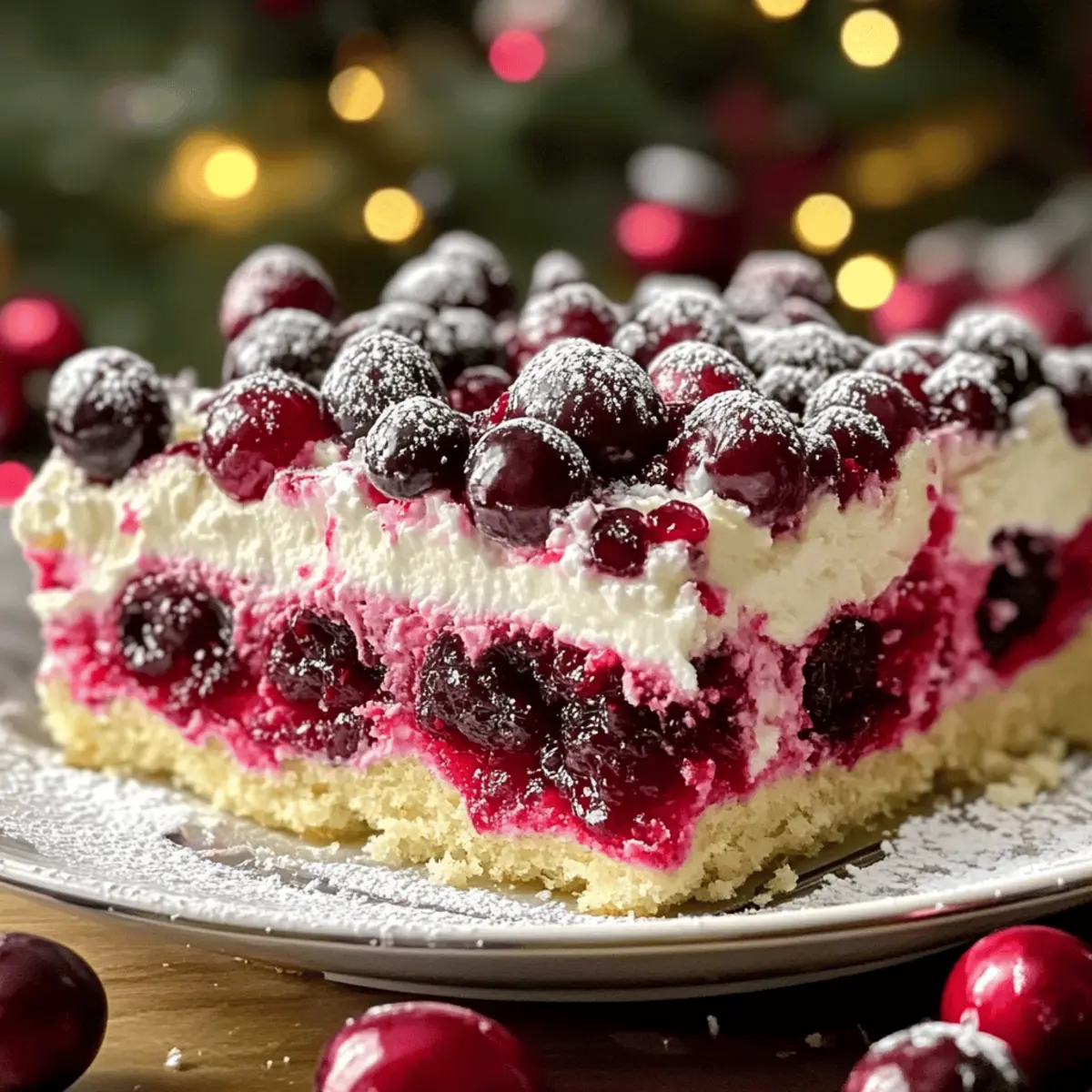 Delightful Christmas Cranberry Poke Cake to Wow Your Guests