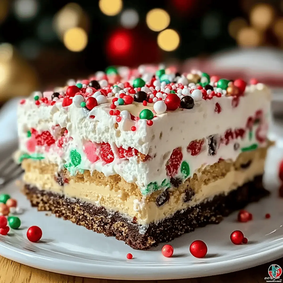Christmas Dessert Lasagna