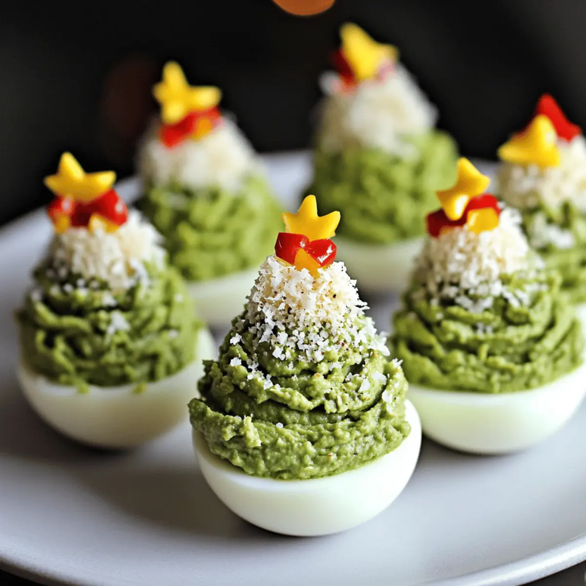 Deviled Egg Christmas Trees: A Festive Bite of Joy