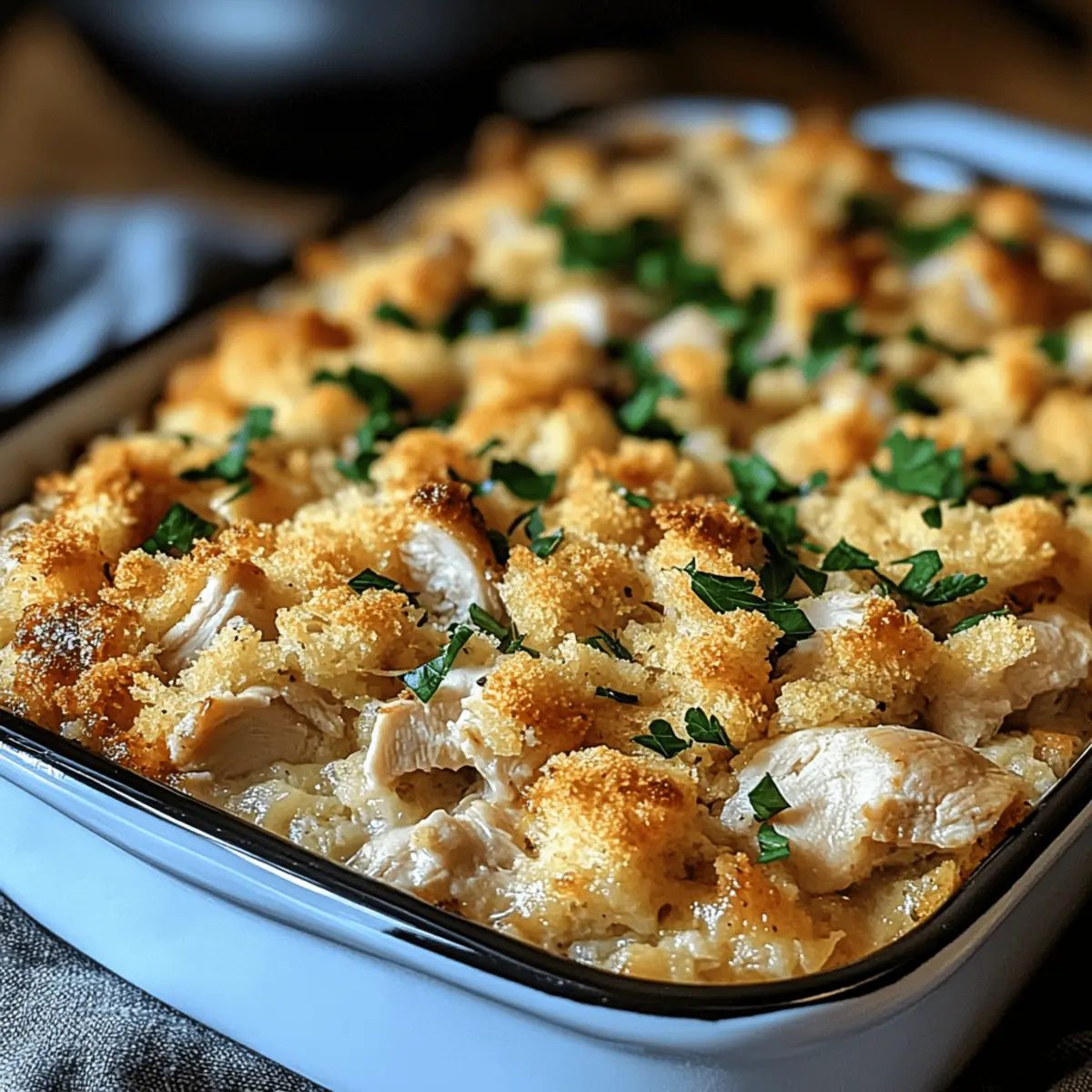 Dolly’s Chicken and Stuffing Casserole for Heartwarming Nights