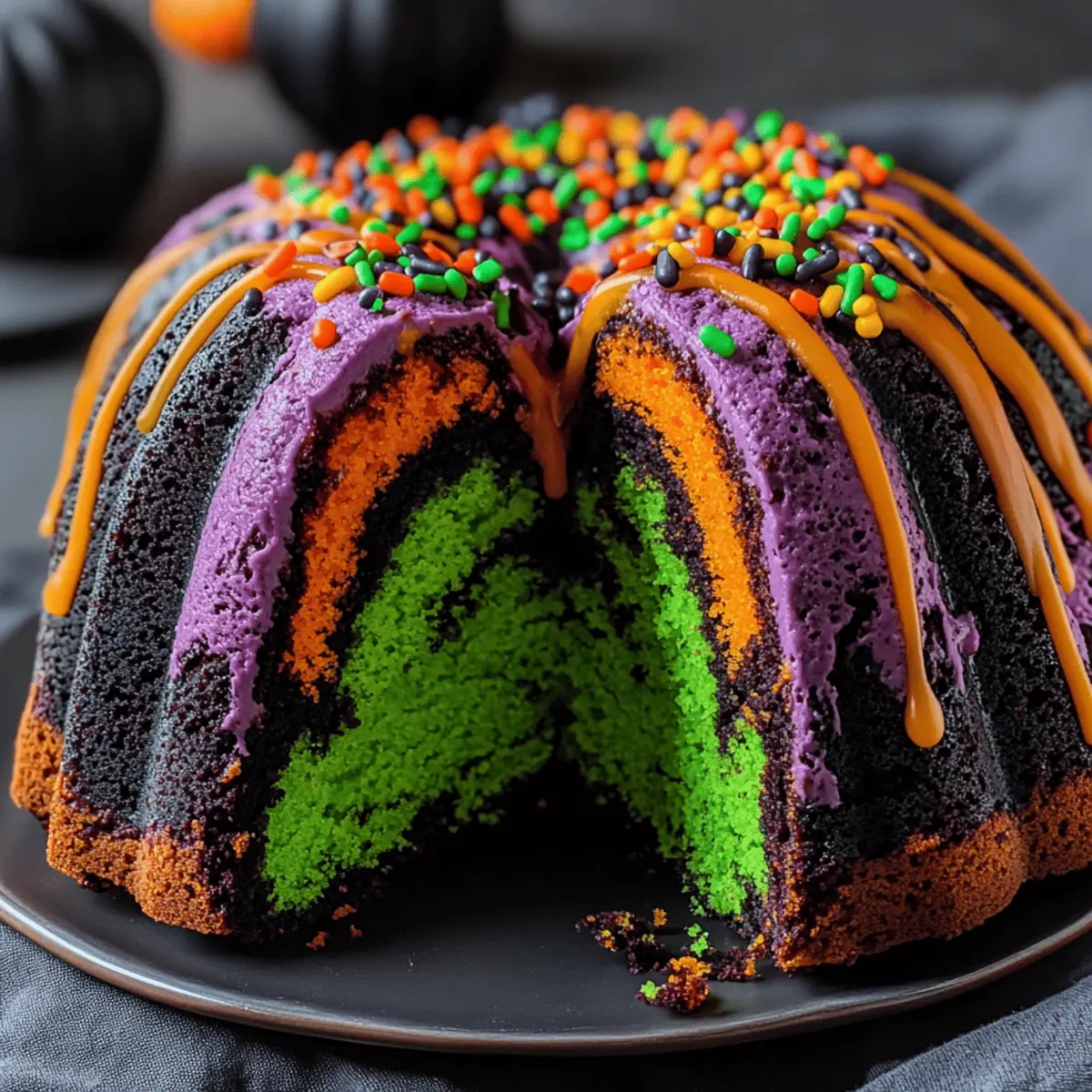 Halloween Bundt Cake
