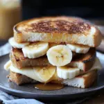 Honey Banana Grilled Cheese Sandwich