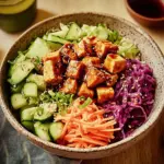 Honey & Soy Tofu Poke Bowl