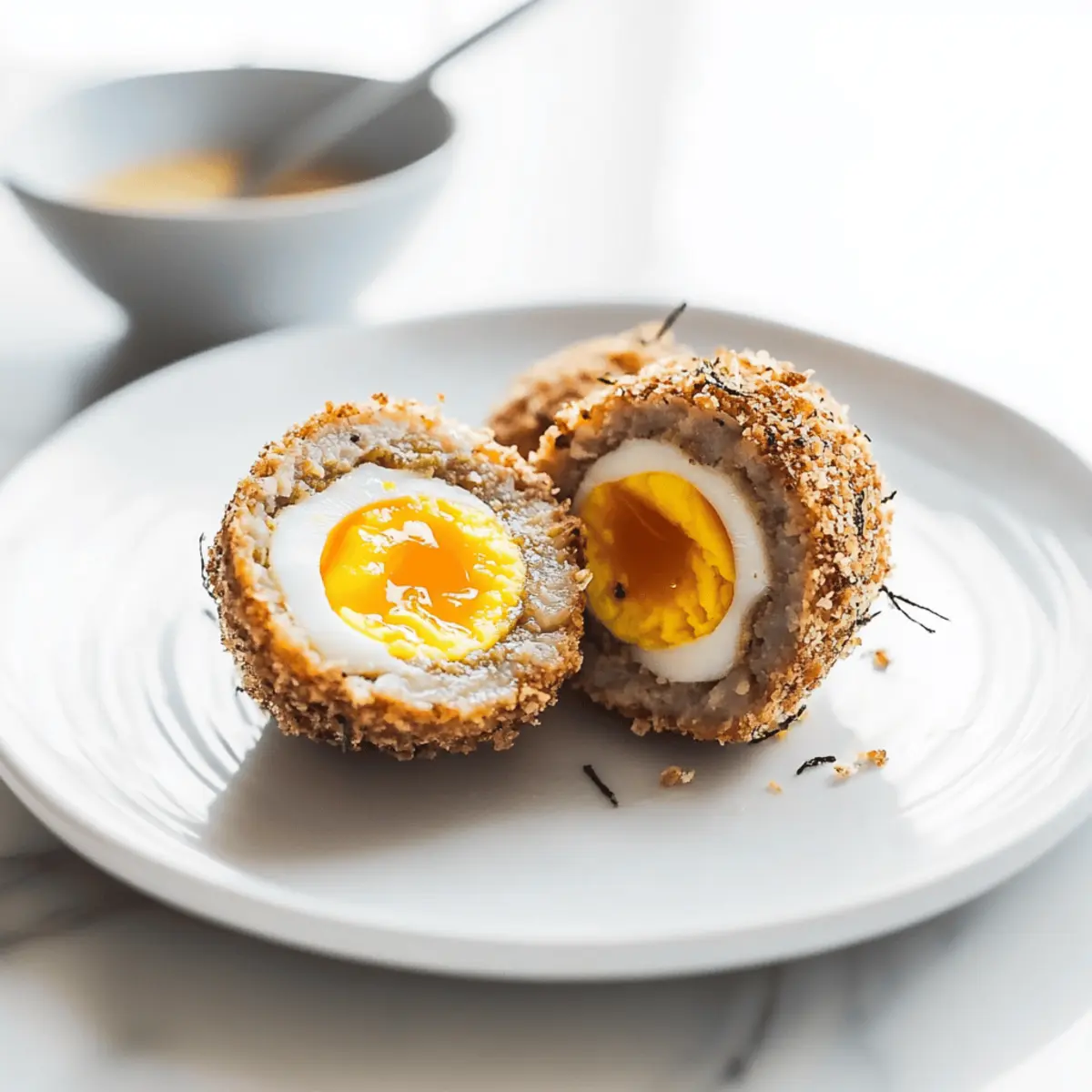 Savory Japanese Scotch Egg with Curry-Mayo Sauce Magic