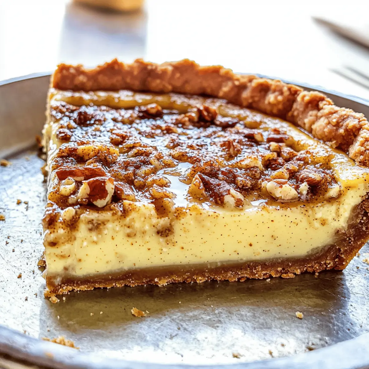 Old Fashioned Custard Pie