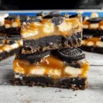 Oreo Caramel Crunch Bars