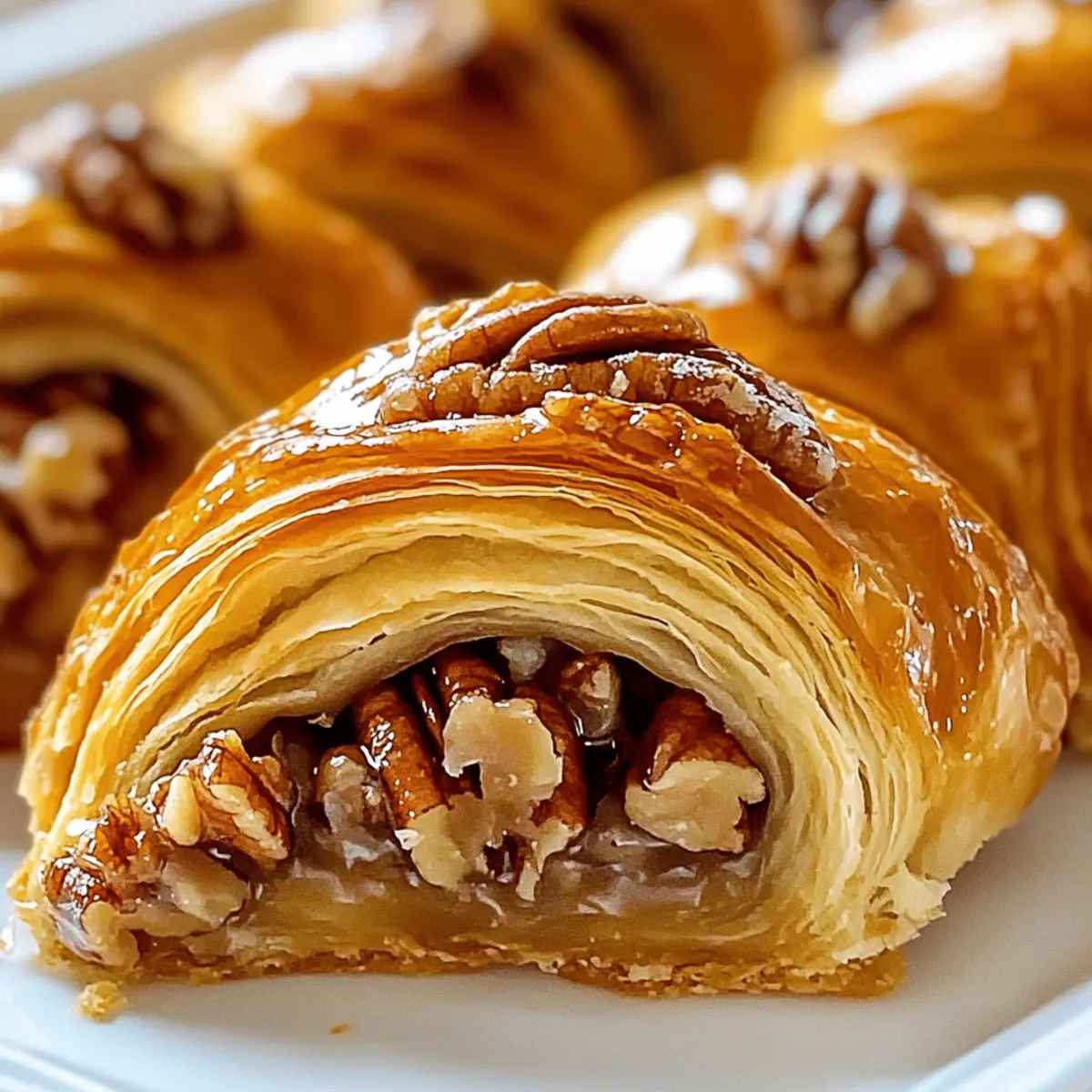 Pecan Pie Crescent Rolls