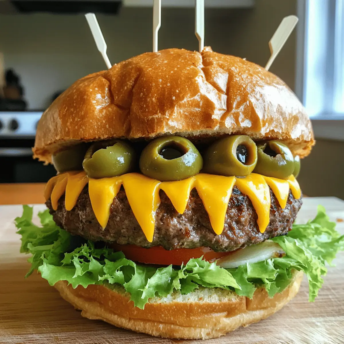 Scary-Good Monster Burgers: Fun Halloween Treats for Everyone