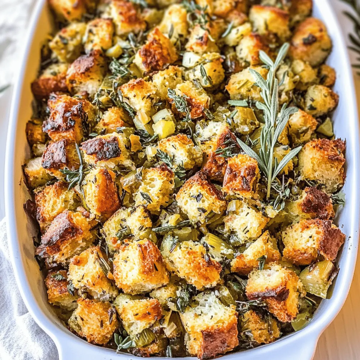 Savory Stuffing Recipe for Your Cozy Thanksgiving Feast