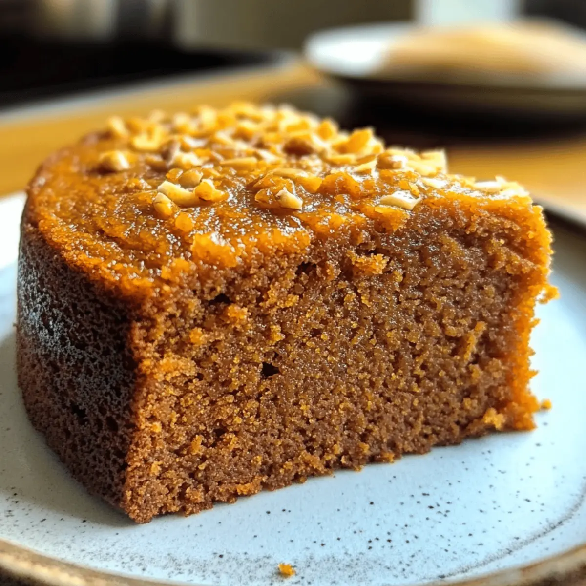Sweet Potato Ginger Cake: A Cozy Gluten-Free Treat