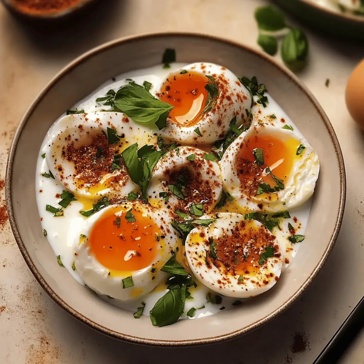 Turkish Eggs Delight: A Flavorful Twist on Breakfast Joy